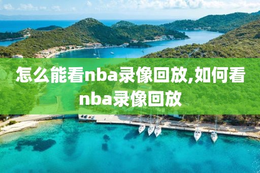 怎么能看nba录像回放,如何看nba录像回放