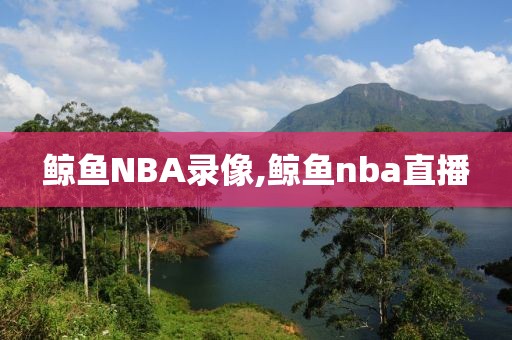 鲸鱼NBA录像,鲸鱼nba直播