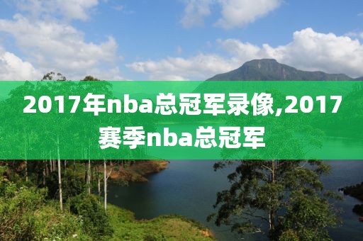 2017年nba总冠军录像,2017赛季nba总冠军