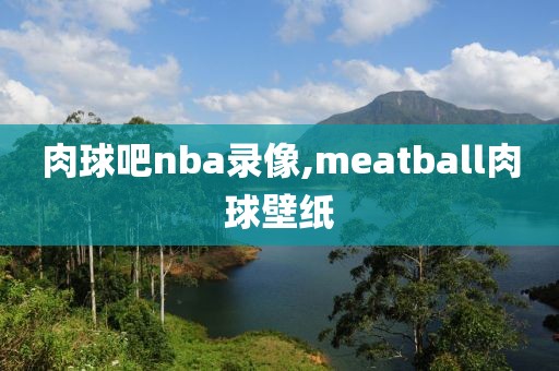 肉球吧nba录像,meatball肉球壁纸