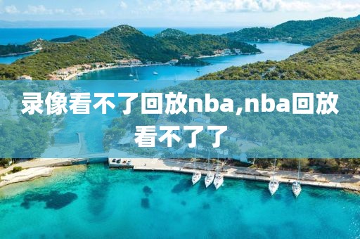 录像看不了回放nba,nba回放看不了了