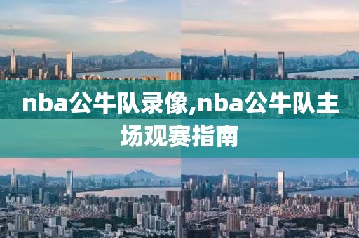 nba公牛队录像,nba公牛队主场观赛指南