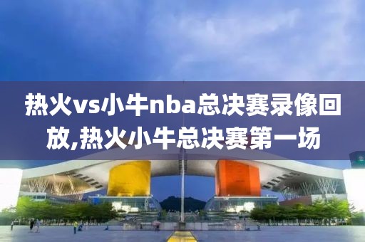 热火vs小牛nba总决赛录像回放,热火小牛总决赛第一场